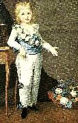 Elizabeth Louise Vigee Le Brun the dauphin playing with a yo-yo, wearing a sailor suit, c. oil painting